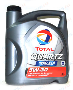 Масло Total 5/30 Quartz Ineo ECS синтетическое 4 л